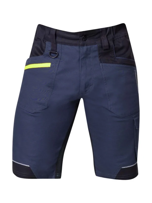 Spodenki robocze krótkie szorty Ardon® 4Xstretch® elastyczne niebiesko/czarne
