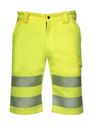 Spodenki robocze krótkie szorty Ardon® Signal żółte HV ostrzegawcze fluo