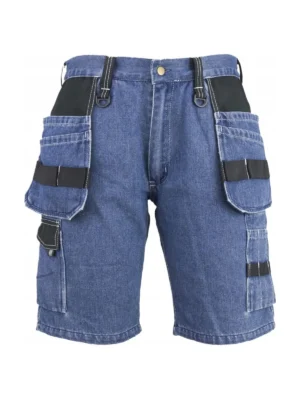 Spodnie krótkie robocze spodenki Urgent monterskie jeans
