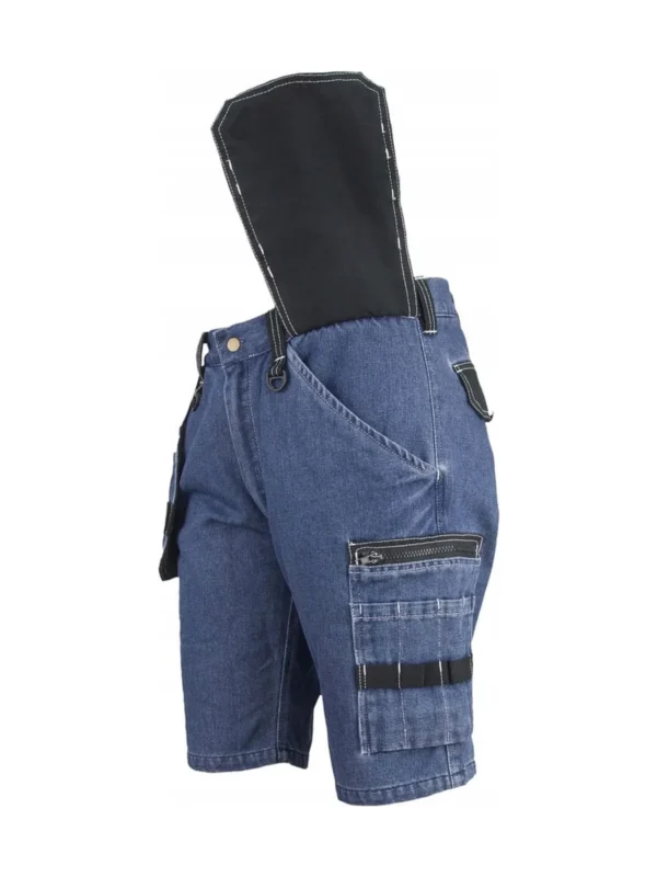 Spodnie krótkie robocze spodenki Urgent monterskie jeans