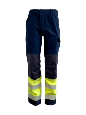 Spodnie robocze antystatyczne ochronne BoSafety MULTISAFE III kat. Hi-vis Klasa 1