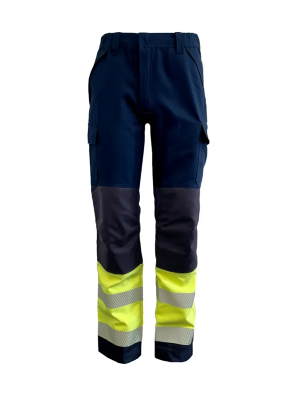 Spodnie robocze antystatyczne ochronne BoSafety MULTISAFE III kat. Hi-vis Klasa 1