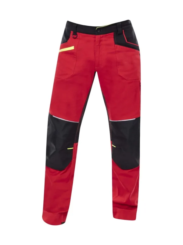 Spodnie robocze Ardon 4Xstretch® czerwone