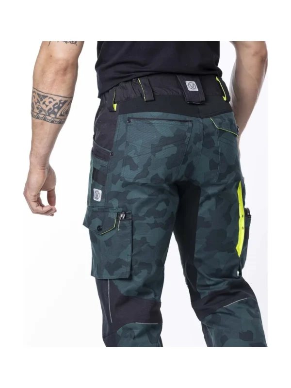 Spodnie robocze Ardon Creatron camo zielone moro