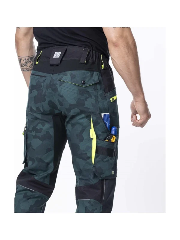 Spodnie robocze Ardon Creatron camo zielone moro