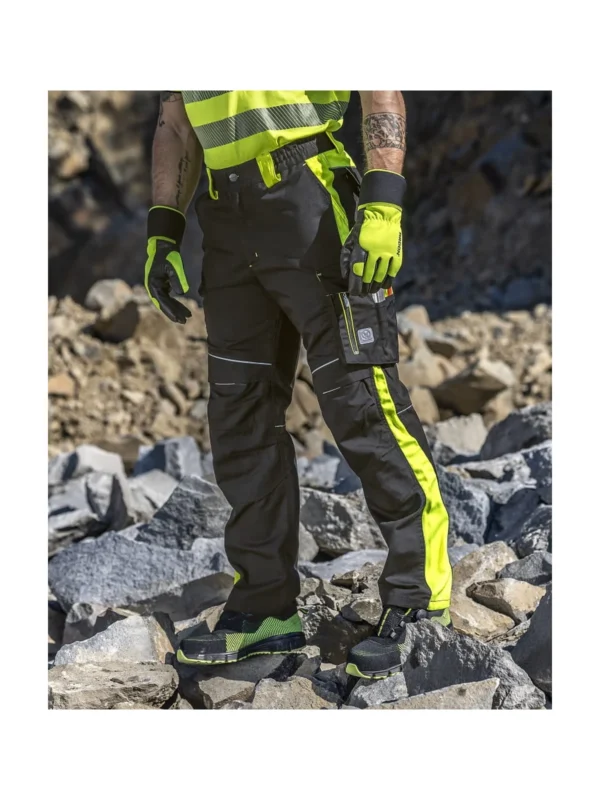 Spodnie robocze ARDON® Neon czarno-żółte