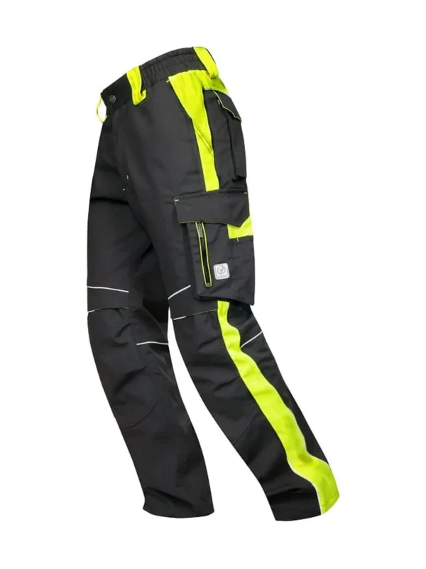 Spodnie robocze ARDON® Neon czarno-żółte dla wysokich