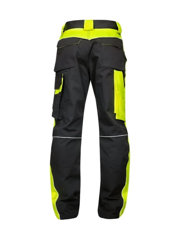 Spodnie robocze ARDON® Neon czarno-żółte dla wysokich