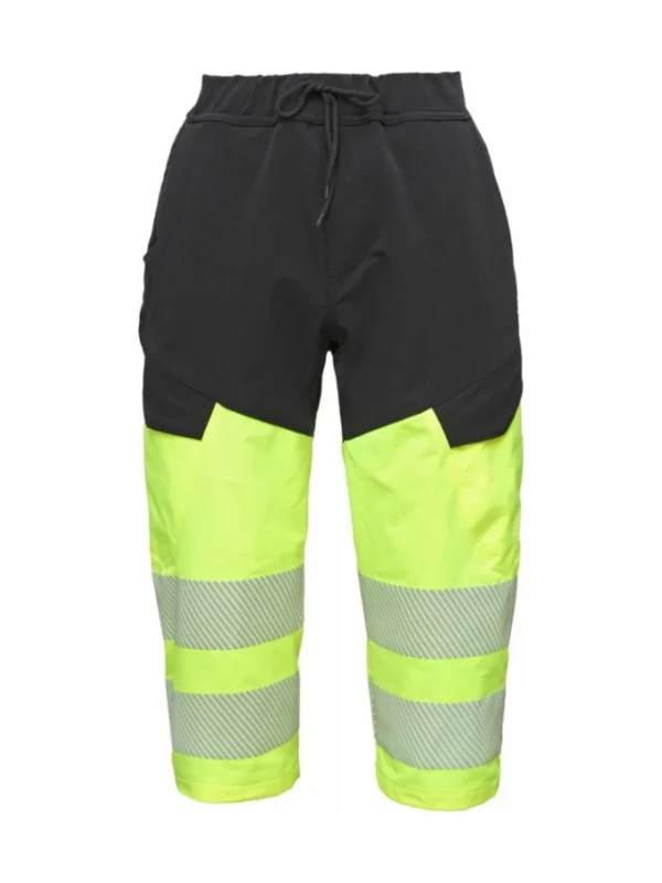 Spodnie robocze bryczesy 3/4 BoSafety COMFORT Hi-vis Klasa 1 4-kierunkowo rozciągliwe elementy odblaskowe
