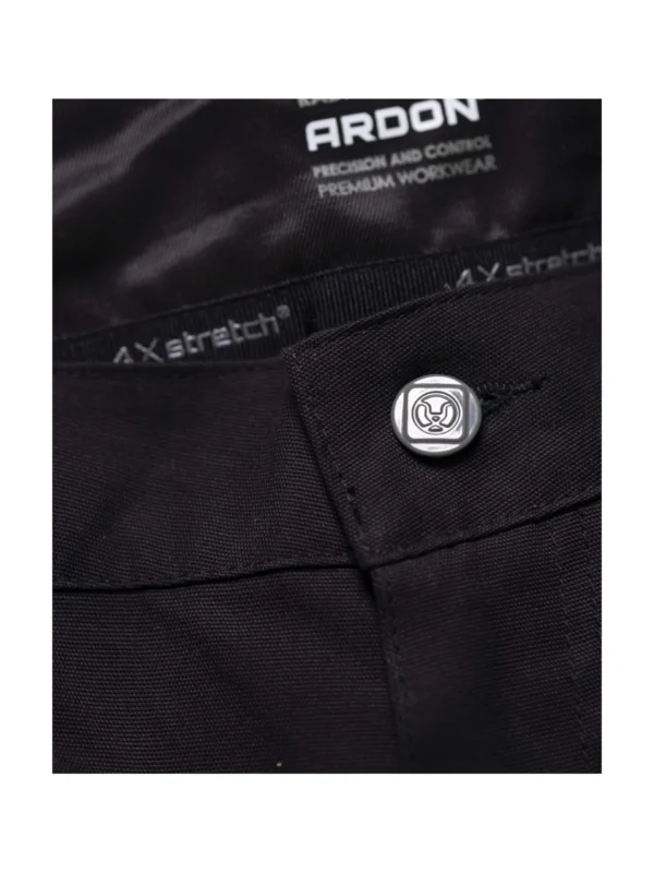 Spodnie robocze elastyczne ARDON® 4Xstretch® czarne #Bestseller