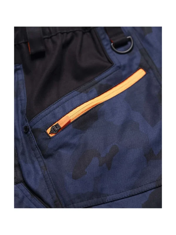 Spodnie robocze elastyczne ARDON® CREATRON® CAMO niebieskie moro
