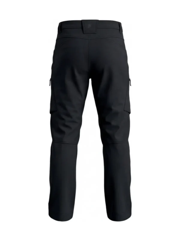 Spodnie robocze elastyczne wygodne 4-way stretch Sorona CARGO PRO Bosafety czarne #Bestseller