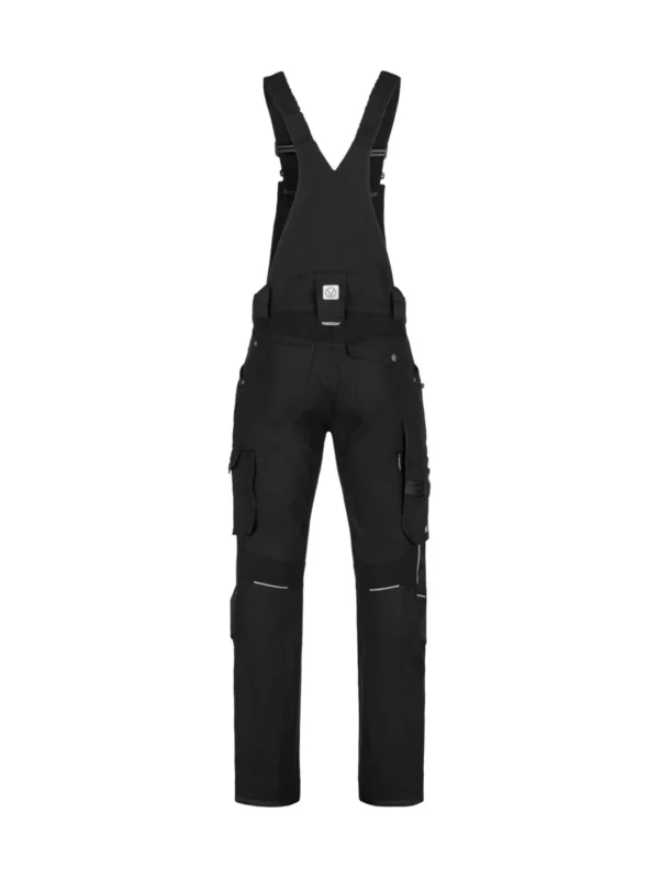 Spodnie robocze ogrodniczki elastyczne ARDON® 4Xstretch® czarne