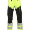 Spodnie robocze ostrzegawcze URBAN BoSafety Hi-vis elastyczne w 4 kierunkach klasa 1 żółte