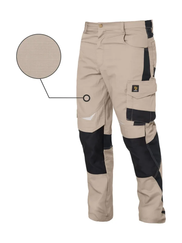 Spodnie robocze Procera Helicon SP rip-stop 260 khaki