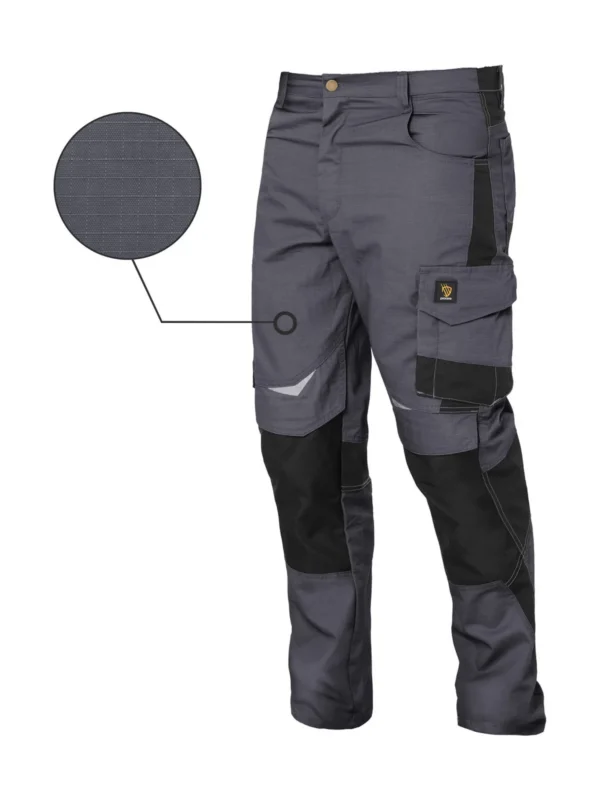 Spodnie robocze Procera Helicon SP rip-stop 260 szare