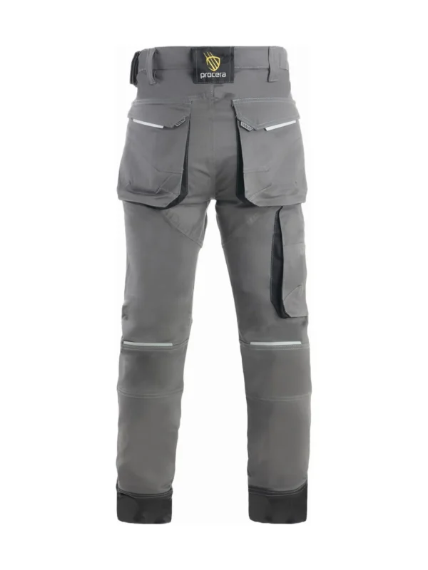 Spodnie robocze Procera Mechanic elastyczne szare