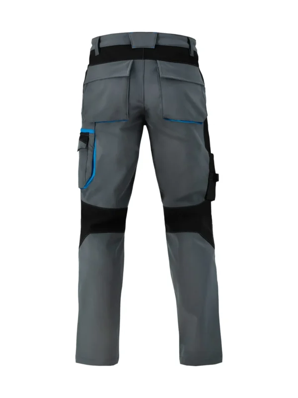 Spodnie robocze Procera softshell Powerflex szare elastyczne