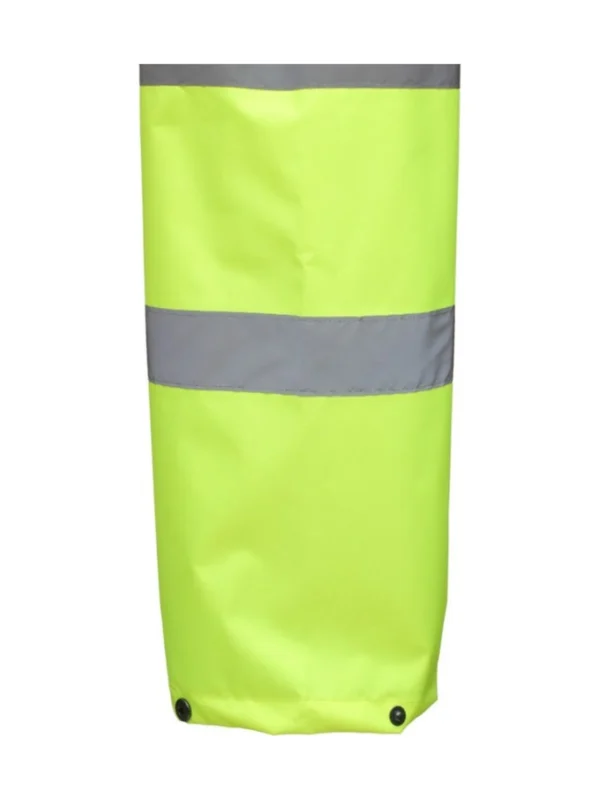 Spodnie robocze przeciwdeszczowe wodoodporne Oxford Hi-vis Klasa 3 ostrzegawcze zółte