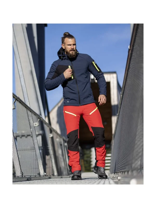 Spodnie robocze softshell Ardon Cityconic czerwone