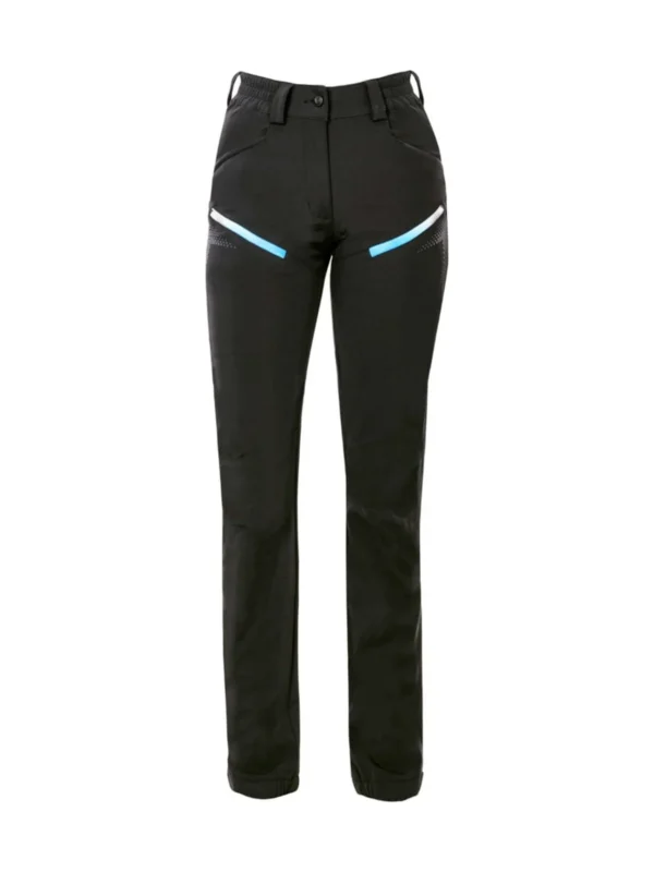 Spodnie robocze softshell damskie Ardon Creatron czarne-niebieskie