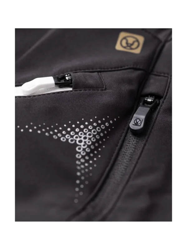 Spodnie robocze softshell damskie Ardon Creatron czarne-niebieskie