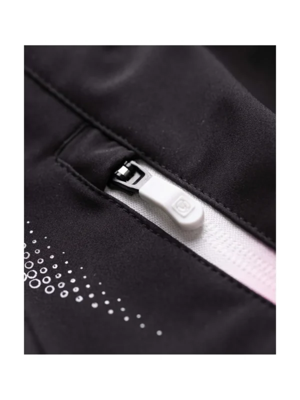 Spodnie robocze softshell damskie Ardon Creatron czarne-różowy