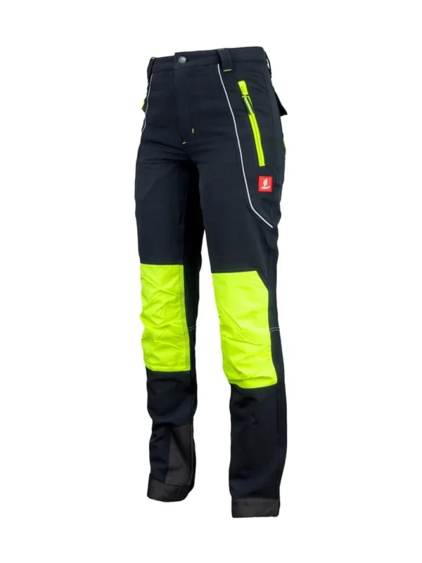 Spodnie robocze softshell Urgent 718 elastyczne odblaskowe