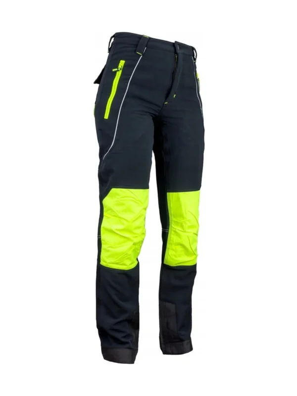 Spodnie robocze softshell Urgent 718 elastyczne odblaskowe