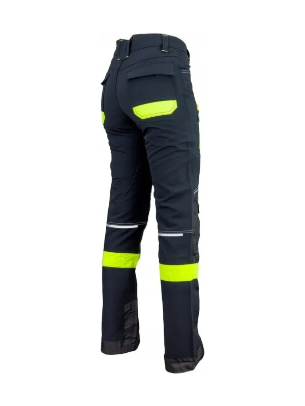 Spodnie robocze softshell Urgent 719 elastyczne odblaskowe