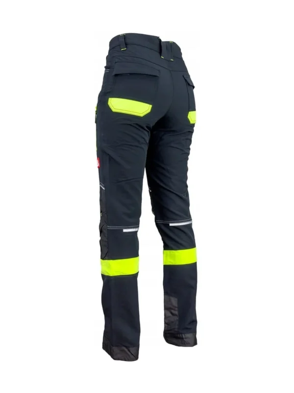Spodnie robocze softshell Urgent 719 elastyczne odblaskowe