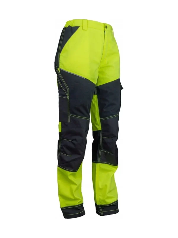 Spodnie robocze Urgent 709 rip-stop 260 g czarno/żółte