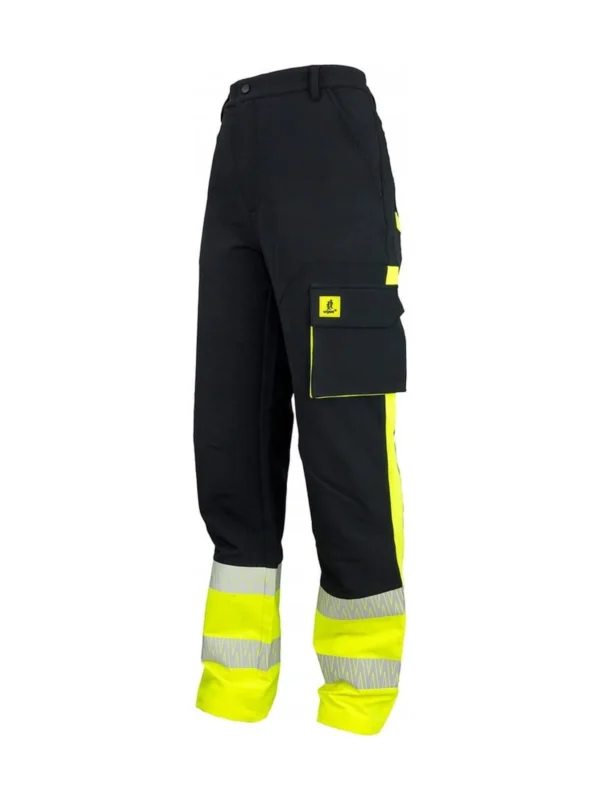 Spodnie robocze Urgent softshell odblaskowe ostrzegawcze HV URG 732