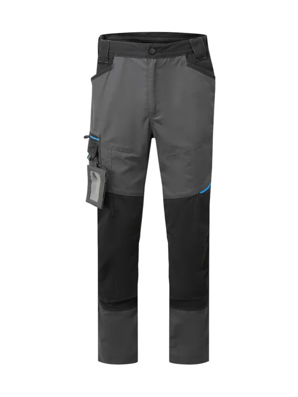 Spodnie robocze WX3 Slim Fit szare Portwest T718