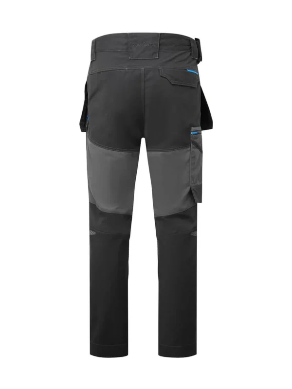 Spodnie robocze z kaburami WX3 Slim Fit szare Portwest T719