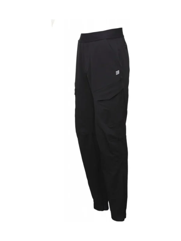 Spodnie unisex 4-kierunkowo elastyczne z grafenem wygodne COMFORT PRO BoSafety czarne #Bestseller