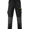 Spodnie robocze Procera softshell Powerflex czarne elastyczne
