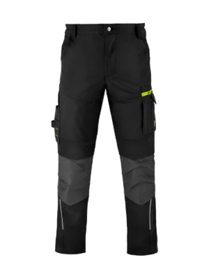 Spodnie robocze Procera softshell Powerflex czarne elastyczne